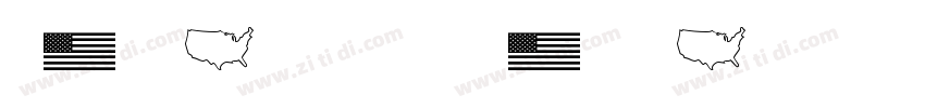 RAISE YOUR FLAG REGU字体转换